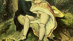 Exploring vintage erotic art in cartoon style