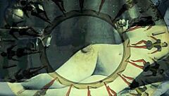 Exploring vintage erotic art in cartoon style