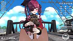 Horny captain fucks big breasted teen with monster cock in 3d episode 1