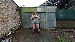 Masturbate in public and squirt?