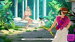 cupid explores intimate encounters with greek beauties in hentai.