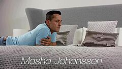 My first hardcore anal with blonde Masha Johansson hurts