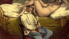 vintage cartoon illustration from antique collection