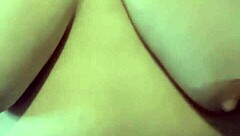 Amateur BBW masturbates her pussy with a toy