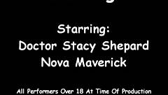 Pregnant Nova Maverick Masturbates with Sex Toy at Doctor's Office