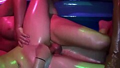 Her First Extreme European Gangbang Orgy With Bukkake