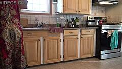 turkish stepmom shocked as stepson licks cum from pussy