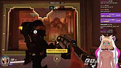 Vtuber Lewdneko Plays Overwatch And Gets Spanked Part 1