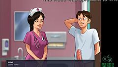 Cum in mouth, curvy housewife, and nurse in hospital scene