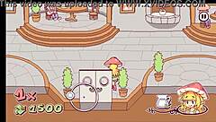 Futanari Hentai Game Ep 1 Features Shemale Cum as Special Sauce in Restaurant Scene