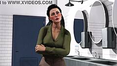 Oops, Aaron Dun accidentally got Isabella pregnant in this animated hentai
