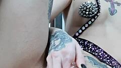 Nastya fox explores her pussy with a new dildo