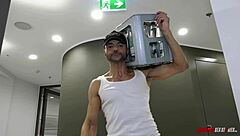 Gay porn set bloopers and funny moments with big cock men