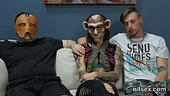 Kinky teen 18+ is taken in anal loony bin for harsh therapy.