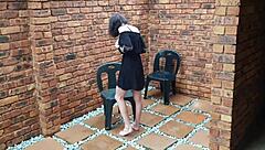 Feeling Relaxed Smoking Cigarette While Shaking My Ass During a Private Moment