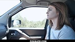 Tiny Teen 18+ Rosalyn Sphinx Fucked by Uber Guy POV Monster Cock!