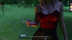 Helping the hotties in episode 22 of the anime game series