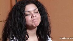 Why is she masturbating on camera?