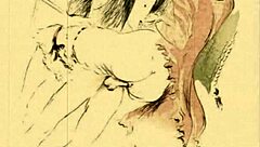 Vintage erotic illustration from antique times. 😍