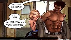 Can this innocent white girl handle her first monster cock interracial experience?