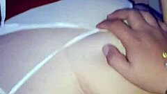 broke her ass with anal creampie at midnight