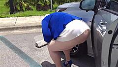 caught in car during public outdoor activity