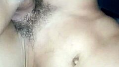 Big curved Mexican cock delivers bareback pleasure in intense gay encounter with deep thrusts and moans.