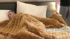 Dr. Wolf penetrates sleeping twinks in anal threesome