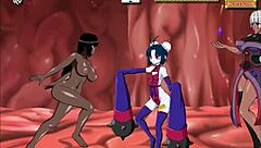 i play kung fu girl game with bound tits and ass
