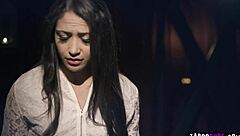 Dominant Derrick Pierce and Sexy Teen Avi Love in Rough BDSM Dungeon Sex