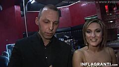German amateur couple has fun with swinging games