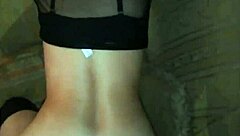 Teen whore performs deepthroat blowjob on gay client