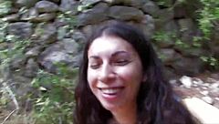 French Amateur Gets Hardcore Fucking With Monster Cock And Big Tits Outdoor