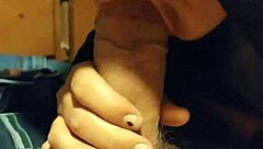 Uncle watches as she sucks daddy's cock