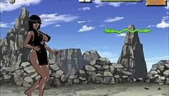 i play kung fu girl game with bound tits and ass