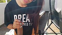 Horny Teen Babe Sucks Monster Cock To Orgasm