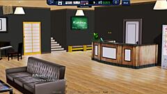 Bold foursome gay anal sex in suits at real estate