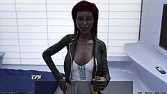 Stranded with married black milf