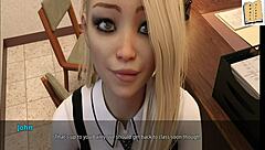 wvm 46 office fun with sexy blonde cheerleader