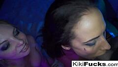 Sexy double blowjob makes you ooze