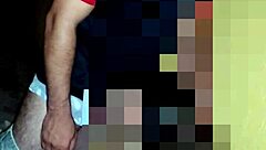 Brazilian hotwife Bruna Silva bangs at friend's party house.