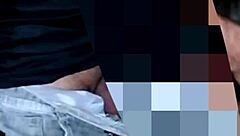 Brazilian hotwife Bruna Silva bangs at friend's party house.