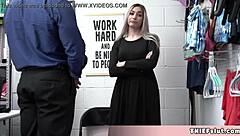 i can’t believe this cute muslim chick hid stolen stuff under her clothes