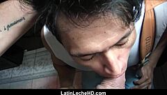Straight Latino Guy Fucks Gay Stranger Pov!