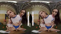 Petite tits and bubble butts get naughty in reality