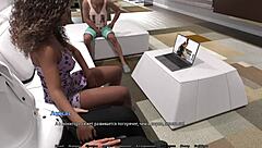 check out this outdoor group sex scene in perfect housewife game