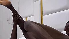 i'm in the shower with hot boys, fuckin' their big black cocks bareback, moanin' so loud