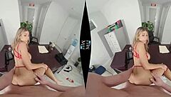 Kayla Kayden Celebrates Anniversary In Corner Office Lingerie