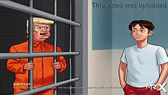 summertimesaga - hot bathroom bang e4 13