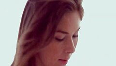 Young hottie gives eager blowjob and fucks tight pussy